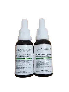 Skin Nutrition Botanicals Tea Tree Power + Caffeine + B5 Revive Serum Mask