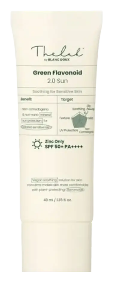 THE LAB by blanc doux Green Flavonoid 2.0 Sun SPF 50+