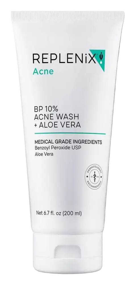 Replenix BP 10% Acne Wash And Aloe Vera