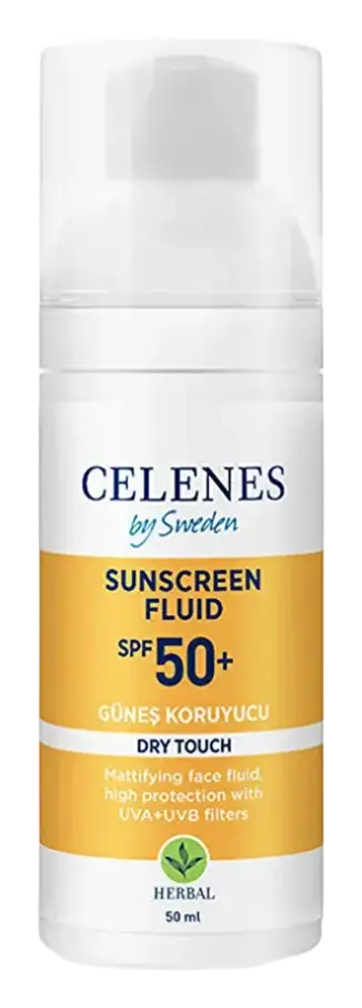 Celenes by Sweden Sunscreen Fluid Dry Touch SPF 50+