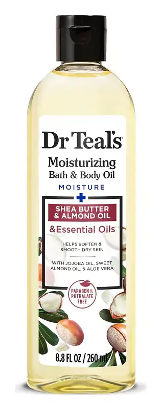 Dr Teal’s Moisturizing Bath & Body Oil Shea Butter & Almond