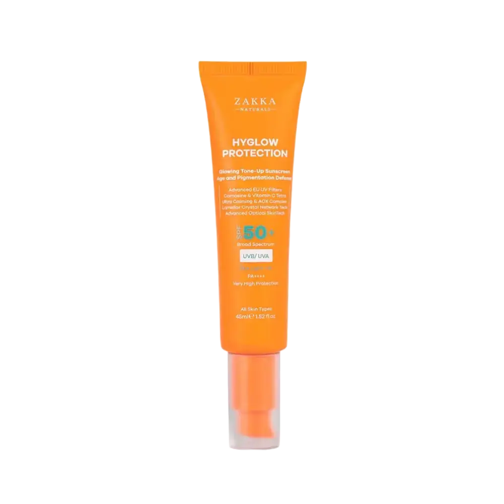 Zakka Naturals Hyglow Protection Glowing Tone-Up Sunscreen SPF 50+