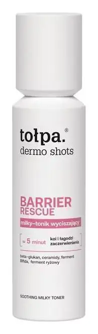Tołpa Dermo Shots Barrier Rescue Milky-Tonik Wyciszający