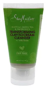 Shea Moisture Matcha Green Tea And Probiotics Clay to Cream Cleanser