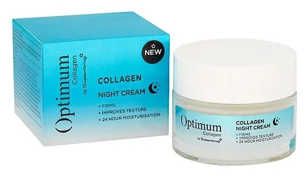 Superdrug Optimum Collagen Night Face Cream
