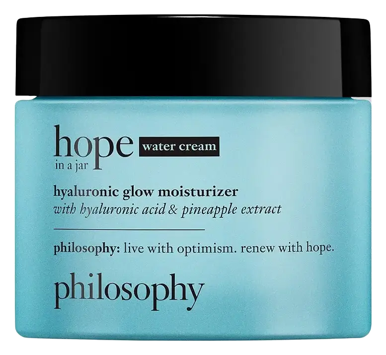 Philosophy Hope In A Jar Water Cream Hyaluronic Glow Moisturizer