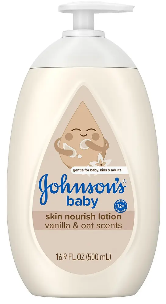 Johnson's Baby Skin Nourish Lotion Vanilla & Oat
