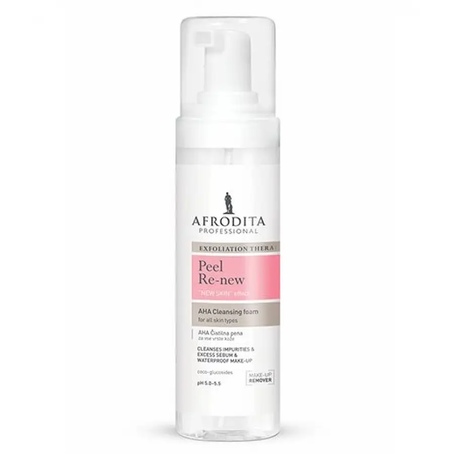 Afrodita Exfoliation Thera Peel Re-New AHA Cleansing Foam