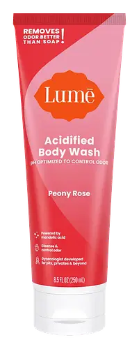 Lume Acidified Body Wash Peony Rose
