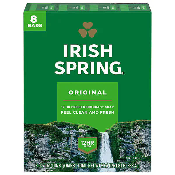 Irish Spring Original Deodorant Bar Soap