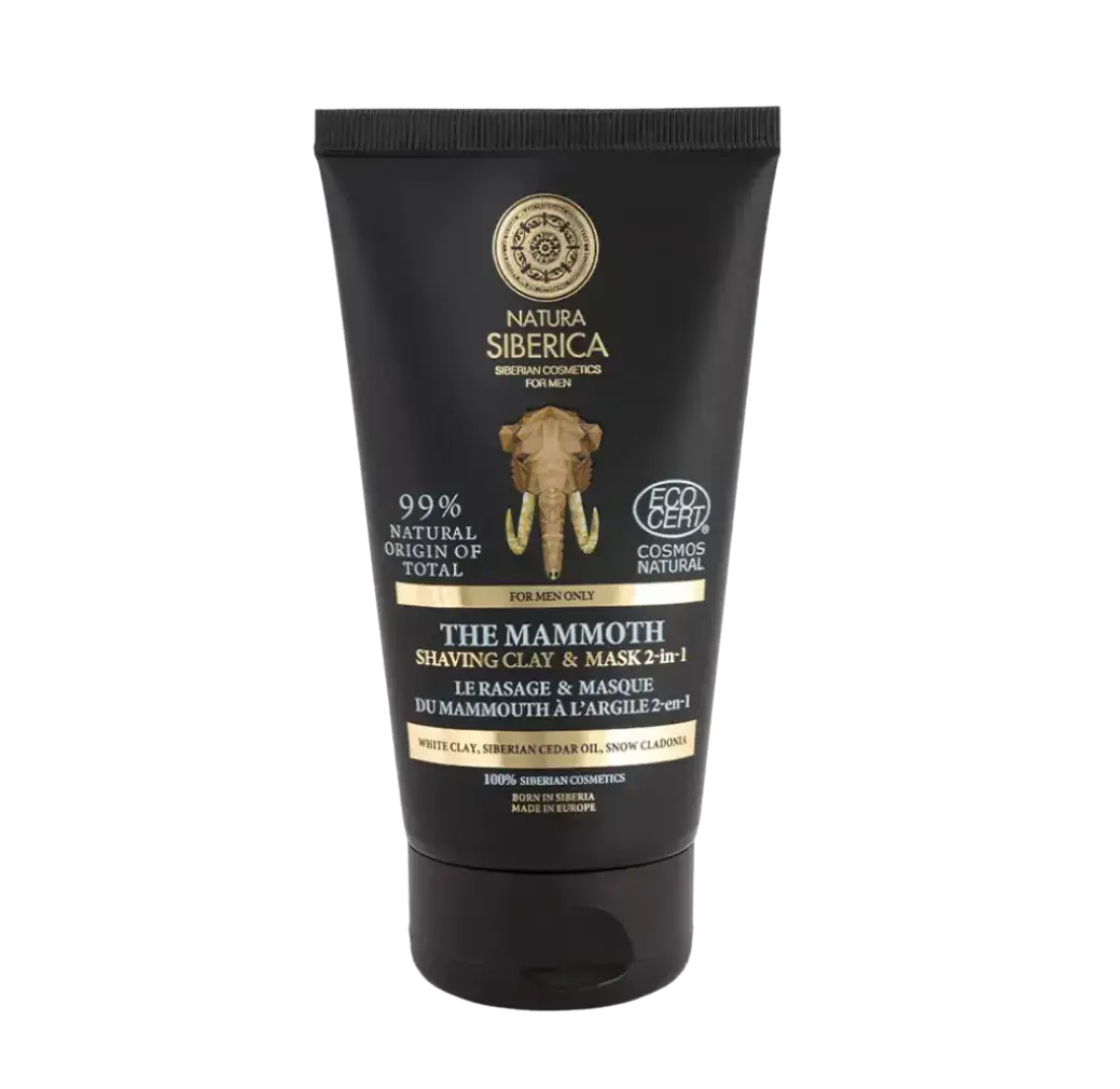 Natura Siberica The Mammoth Shaving Clay & Mask 2-In-1