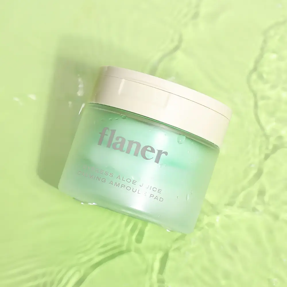 Flaner Cypress Aloe Juice Calming Ampoule Pad