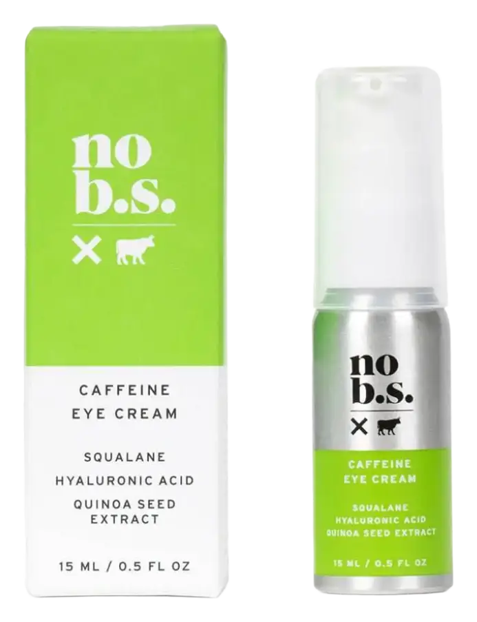 No B.S. Caffeine eye cream