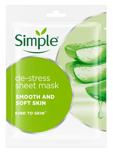Simple Skincare Kind to Skin De-Stress Sheet Mask