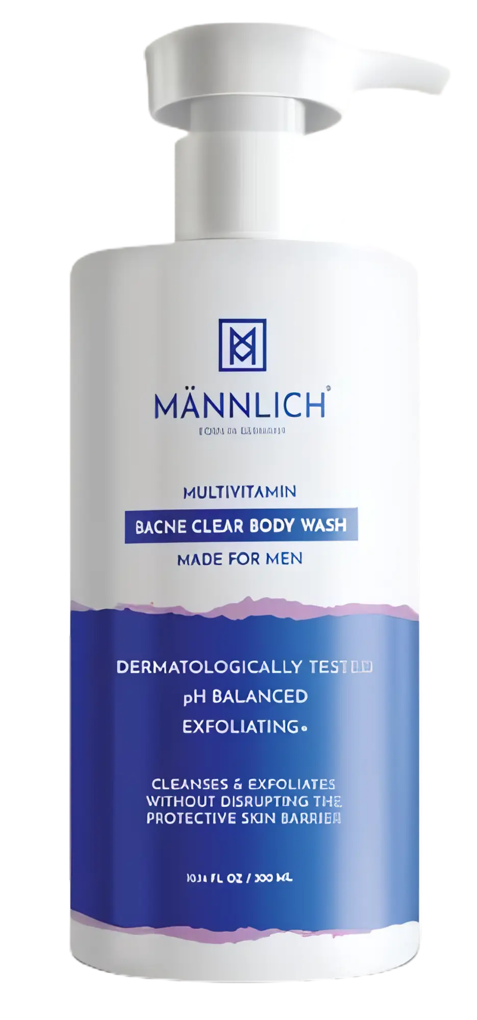 Mannlich Multivitamin Bacne Clear Body Wash