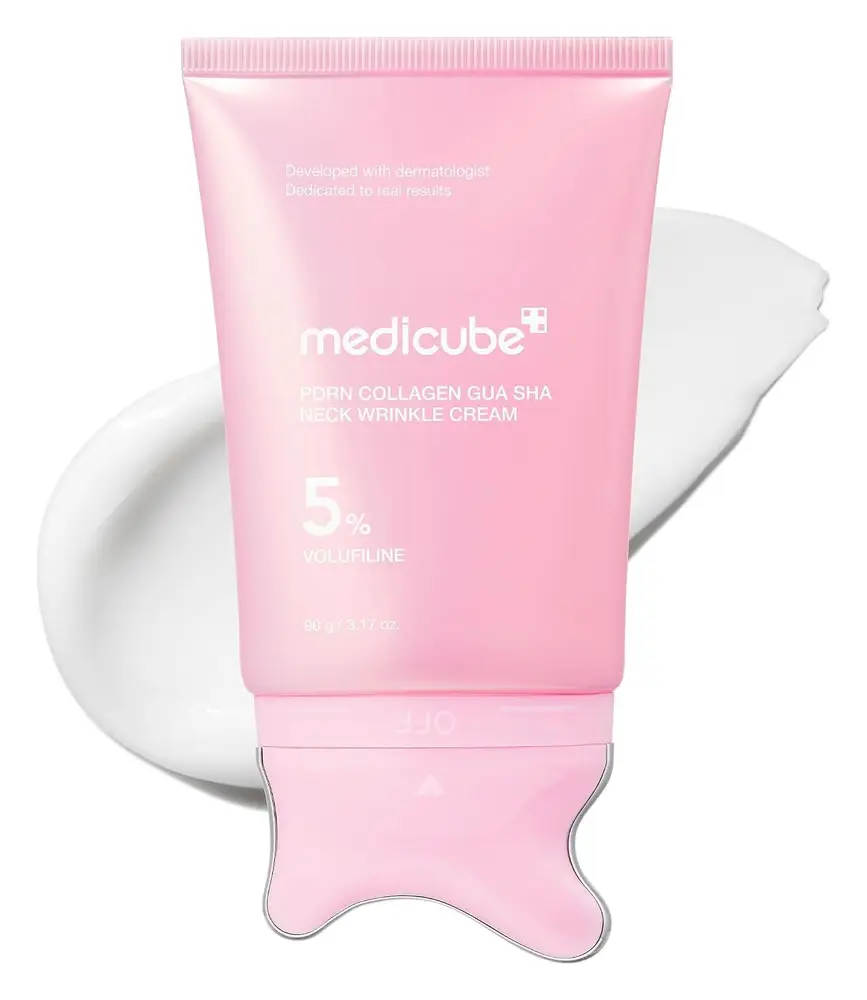MediCube PDRN Collagen Gua Sha Neck Wrinkle Cream