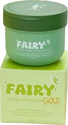 Fairy Coffee Honey Scrub Gold