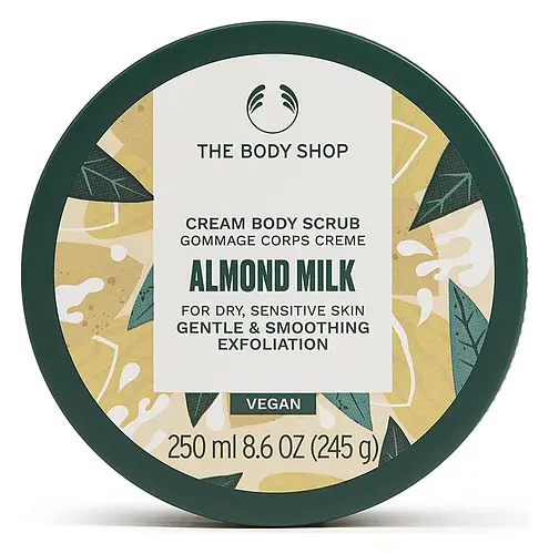 The Body Shop Cream Body Scrub Almond Milk