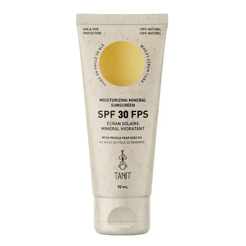 Tanit Moisturizing Mineral Sunscreen SPF 30 Unscented