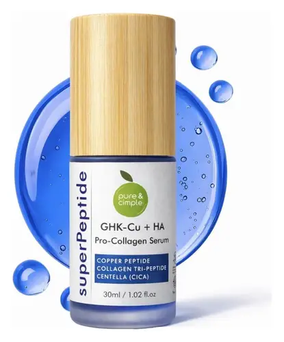 Pure & Cimple SuperPeptide GHK-Cu + HA Pro-Collagen Serum