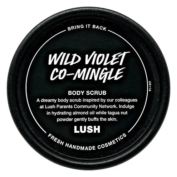 LUSH Wild Violet Co-Mingle Body Scrub