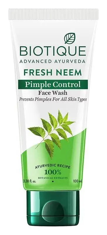 Biotique Fresh Neem Pimple Control Face Wash