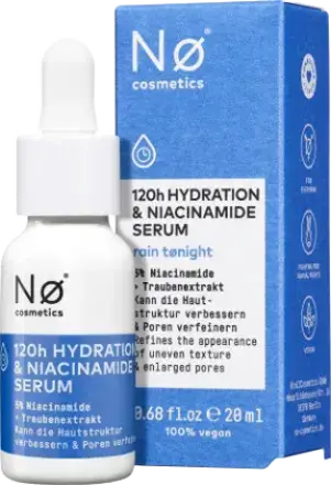 Nø Cosmetics 120h Hydration & Niacinamide Serum