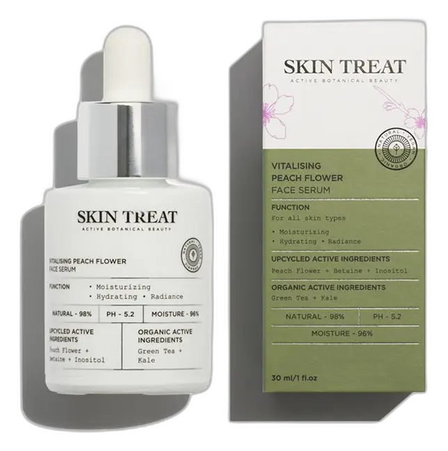 Skin Treat Vitalising Peach Flower Face Serum
