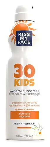 Kiss My Face Kids Mineral Sunscreen Spray SPF 30