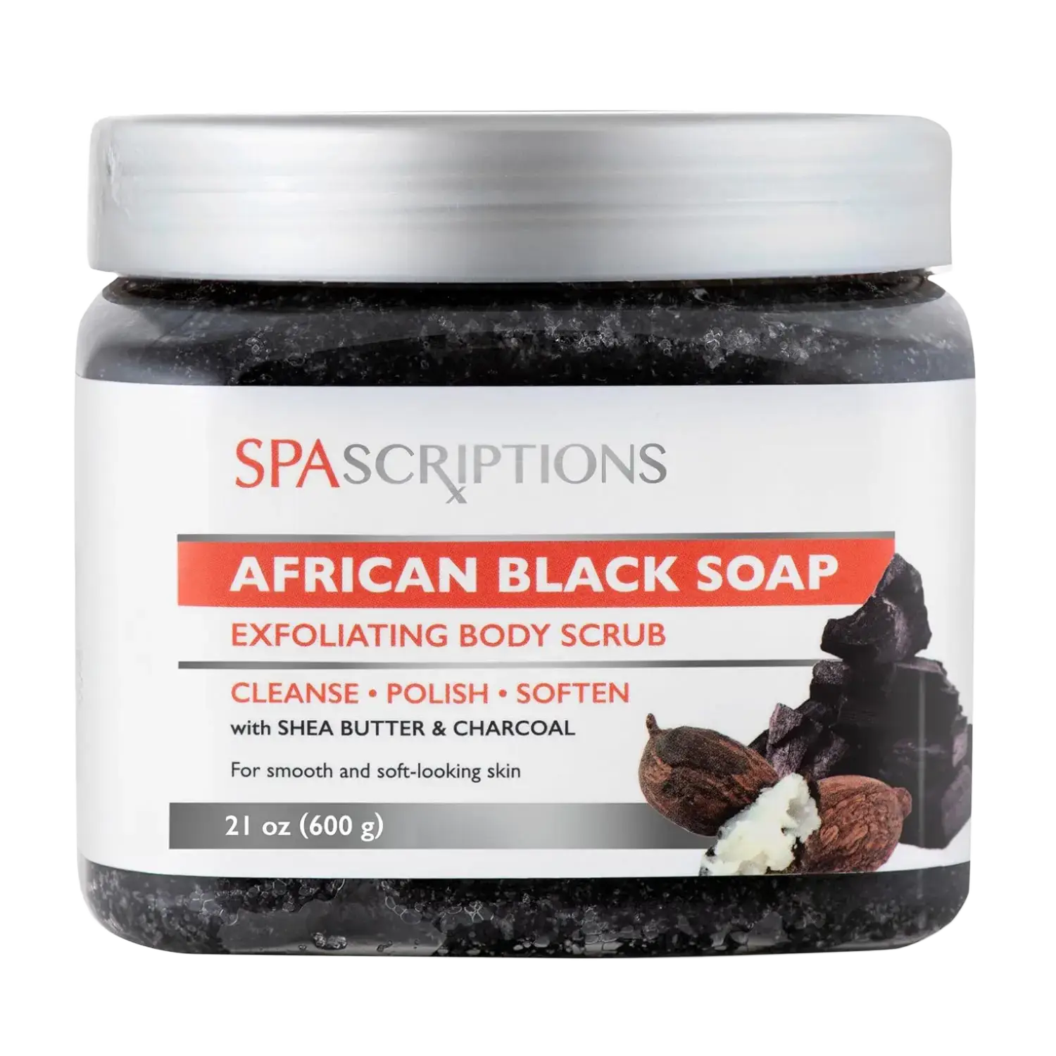 Spascriptions African Black Soap Exfoliating Body Scrub