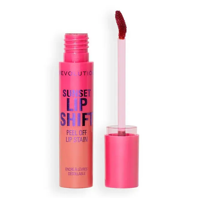 Revolution Beauty Sunset Lip Shift Peel Off Lip Stain Sunset Flushed Pink