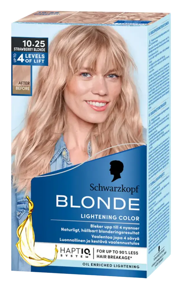 Schwarzkopf Professional Blonde Lightening Color 10.25 Strawberry Blonde