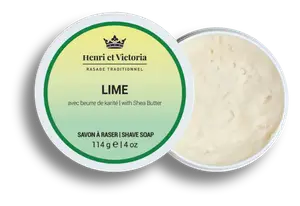 Henri Et Victoria Shave Soap Lime