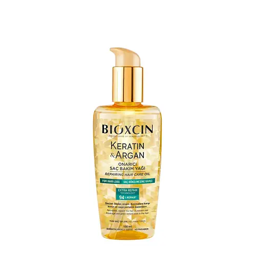 Bioxcin Keratin & Argan Repairing Hair Care Oil