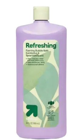 up&up Refreshing Foaming Bubble Bath Eucalyptus & Spearmint