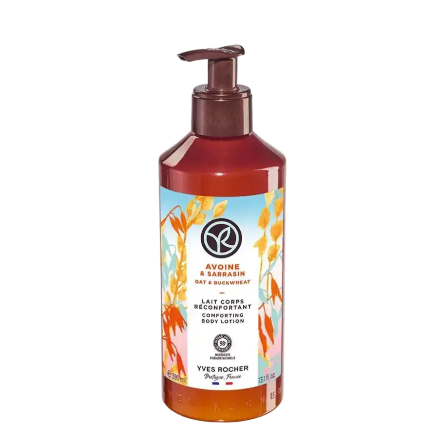 Yves Rocher Oat And Buckwheat Comforting Body Lotion