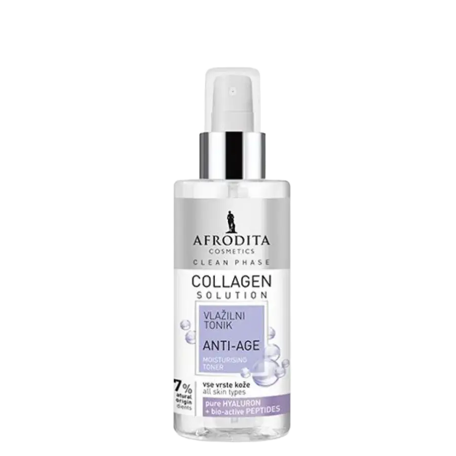 Afrodita Clean Phase Collagen Solution Anti-Age Moisturising Toner