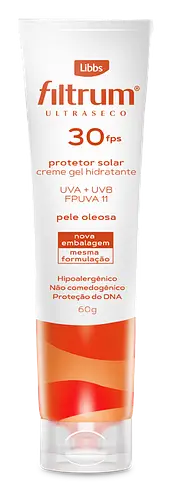 Libbs Filtrum Ultra Seco Protetor Solar SPF 30
