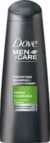 Dove Men Fresh Clean Fortifying 2-In-1 Shampoo Sweden