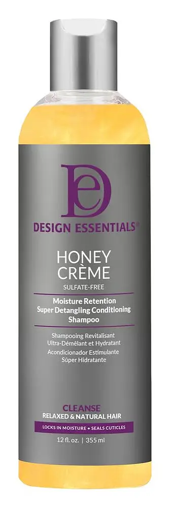 Design Essentials Honey Creme Moisture Retention Super Detangling Conditioning Shampoo