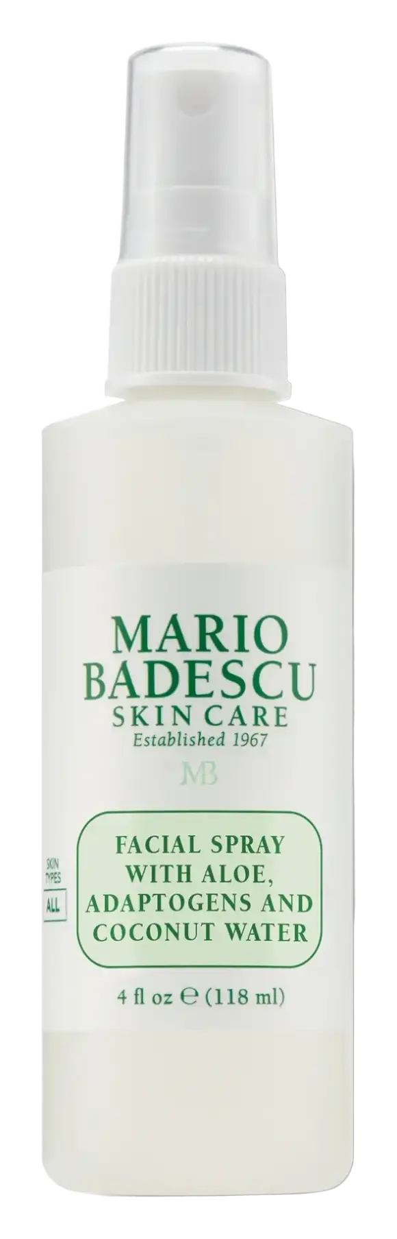 Mario Badescu Facial Spray With Aloe, Adaptogens And Coconut Water