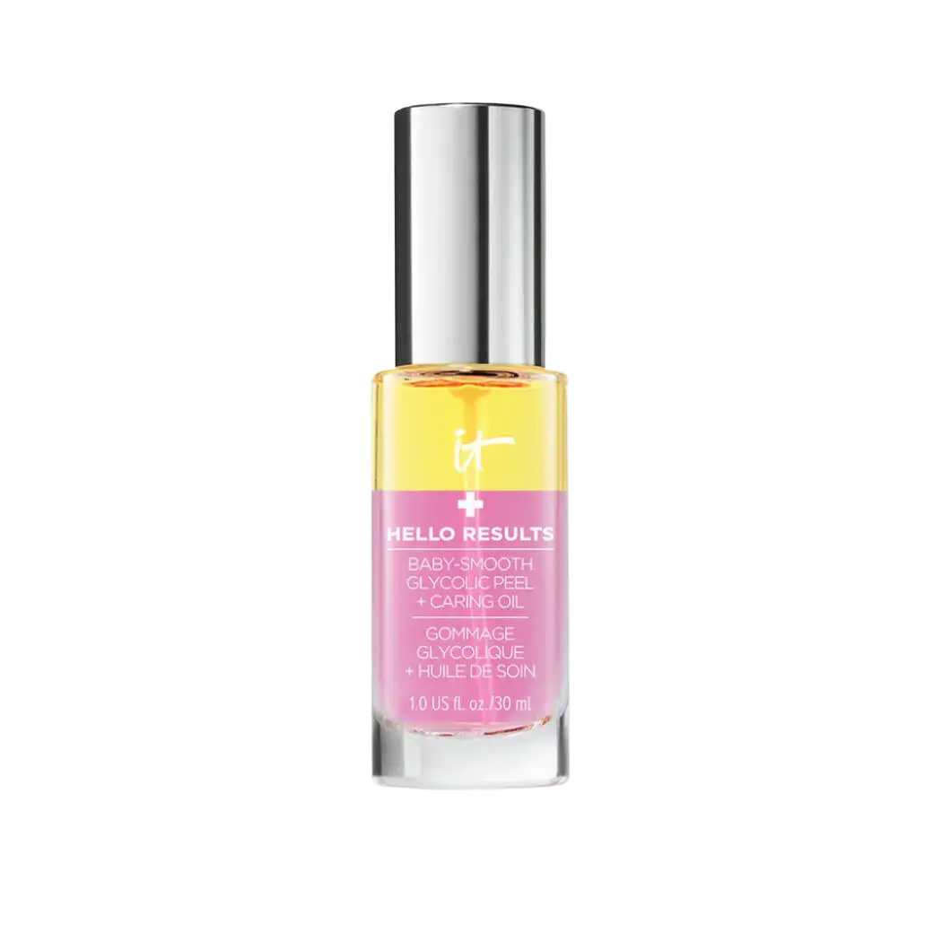 IT Cosmetics Hello Results Baby-Smooth Glycolic Acid Peel + Caring Oil