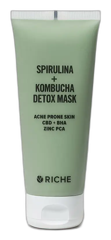 Riche Spirulina + Kombucha Detox Mask