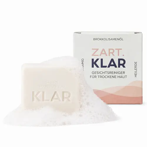 Klar Seifen Zart.Klar Gesichtsreiniger Für Trockene Haut