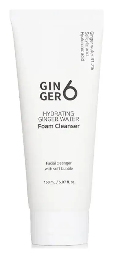Ginger6 Hydrating Ginger Water Foam Cleanser