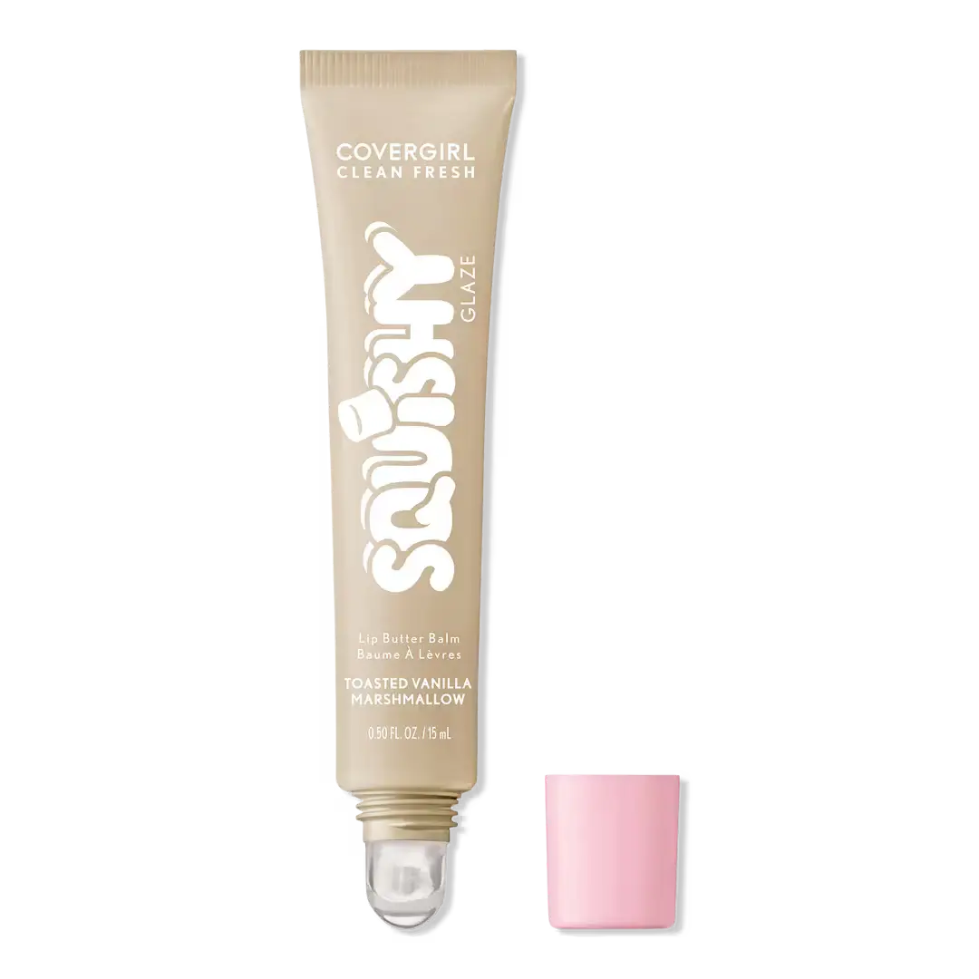 Covergirl Clean Fresh Squishy Glaze Lip Butter Balm Toasted Vanilla Marshmallow