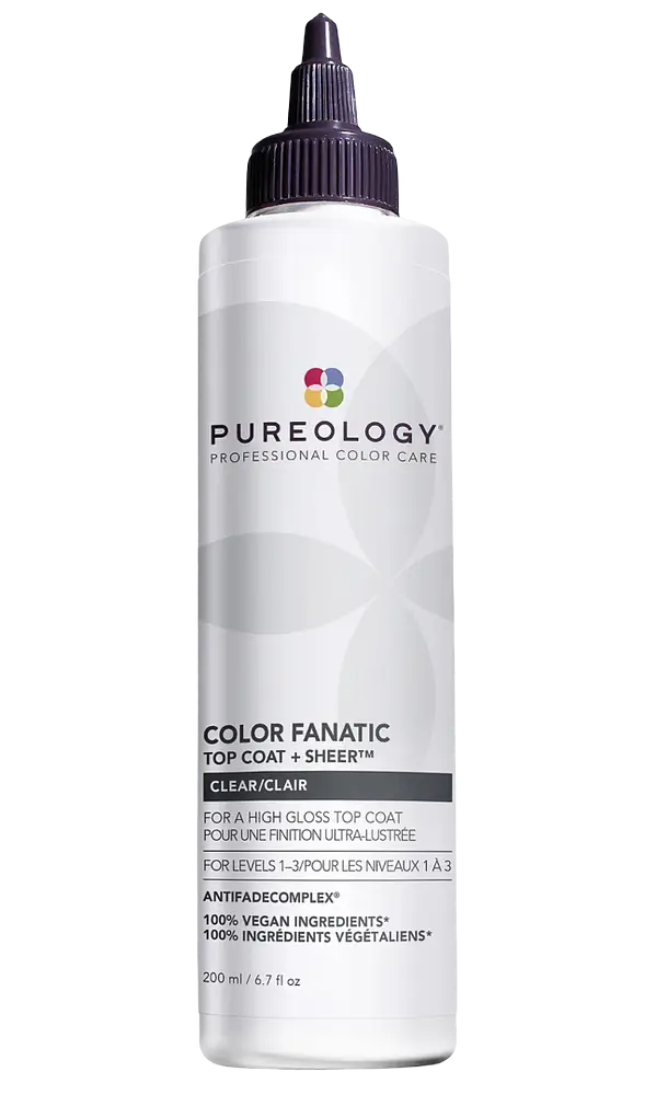 Pureology Color Fanatic Top Coat + Sheer Clear