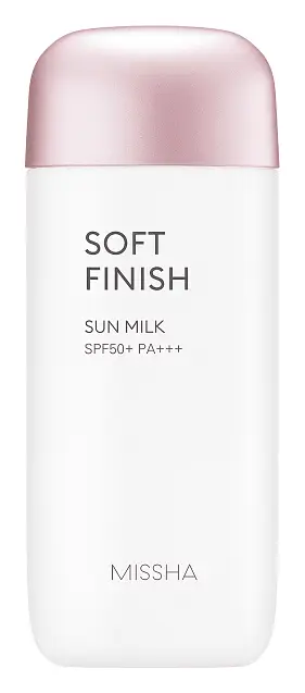 Missha All Around Safe Block Soft Finish Sun Milk SPF50+ PA+++