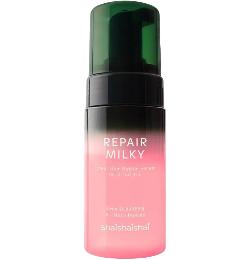 shaishaishai Repair Milky Urea Glow Bubble Serum