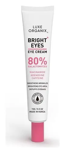 Luxe Organix Bright Eyes Eye Cream 80% Galactomyces